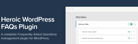 WordPress Faq plugins