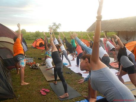 Surviving Your Backpacking Experience In the Philippines (Or Anywhere Else) Early morning yoga