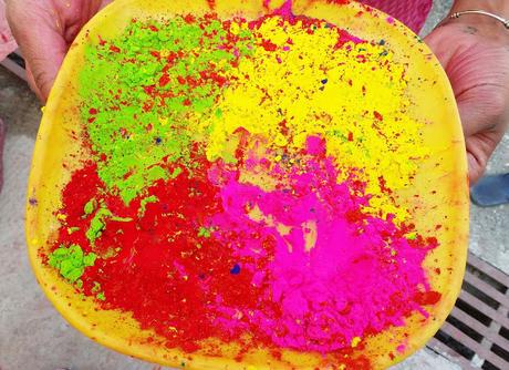 THE FESTIVAL OF COLORS WITH ORGANIC COLORS
