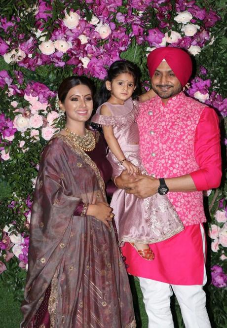 Harbhaian Singh and his family at Wedding