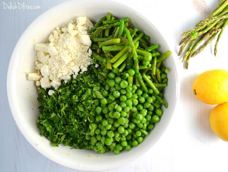 Spring Orzo Salad with Asparagus and Peas