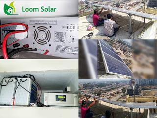 solar panel installation