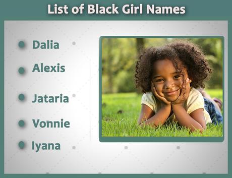 list of Black Girl Names