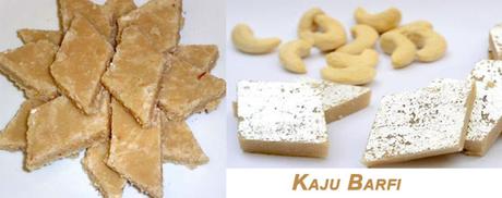 Kaju Barfi for Holi Snacks