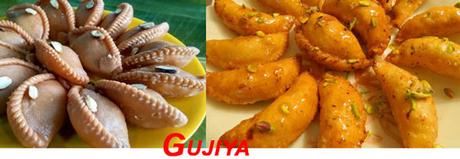 Otas Gujiya for Holi Snacks