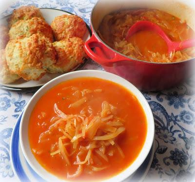 Cabbage & Tomato Soup