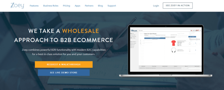 Zoey B2B Ecommerce Review 2019 Discount Coupon : Get 10% Off