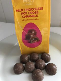 Marks & Spencer Chocolate Hot Cross Caramels