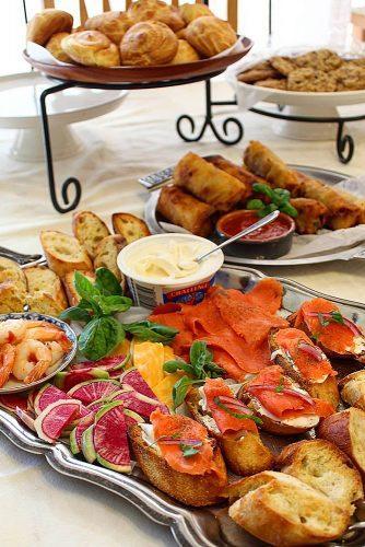 wedding menu ideas crostini bar delicious