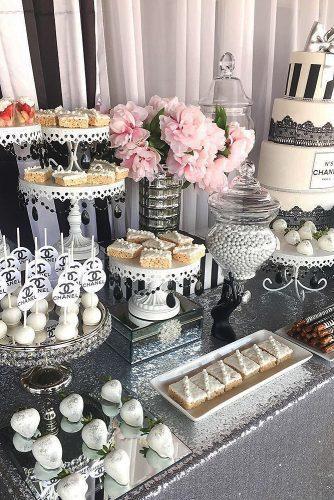 wedding menu ideas dessert bar sweets cakes