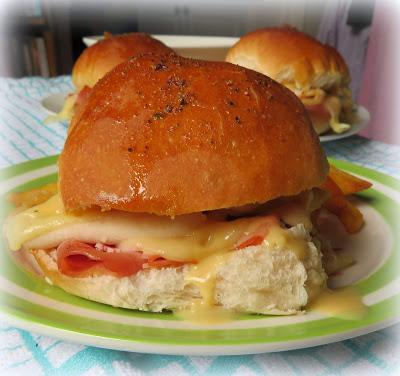 Chicken Cordon Bleu Sliders