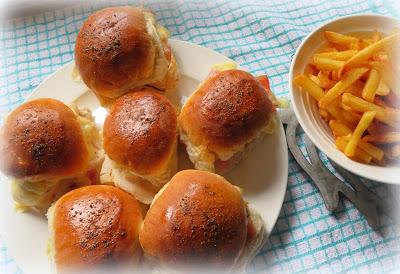 Chicken Cordon Bleu Sliders