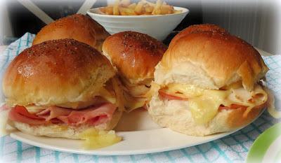 Chicken Cordon Bleu Sliders