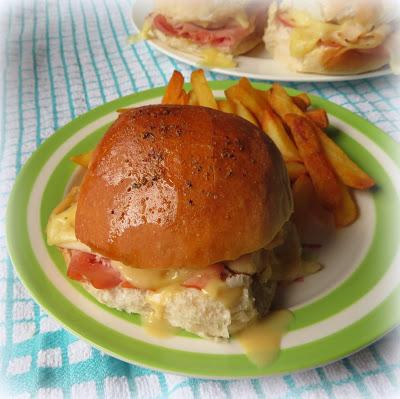 Chicken Cordon Bleu Sliders