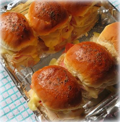 Chicken Cordon Bleu Sliders