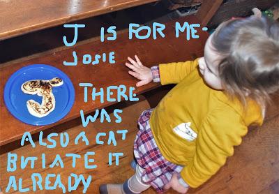 Josie is a Pancake-Eating Girl