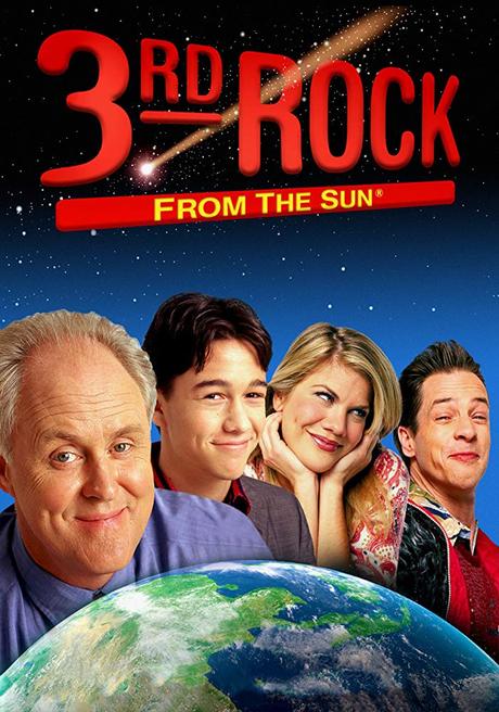 John Lithgow, Kristen Johnston, Joseph Gordon-Levitt, and French Stewart in 3rd Rock from the Sun (1996)