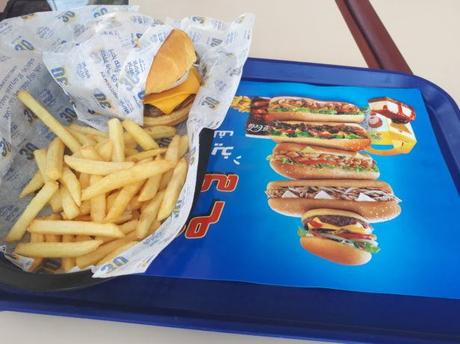 Friday’s Featured Food: Cheeseburger, Chips, Cola and Ice Cream in Kudu Fast Food Joint in Shaqra, Saudi Arabia Friday’s Featured Food: Cheeseburger, Chips, Cola and Ice Cream in Kudu Fast Food Joint in Shaqra, Saudi Arabia