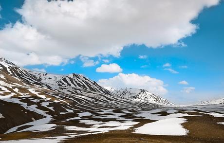 Worm's Eye View Photography of Alps Mountains