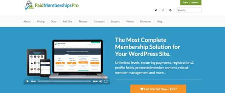 Paid memberships pro WordPress Membership Plugin