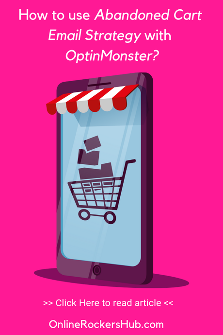 How to use Abandoned Cart Email Strategy with OptinMonster (Pinterest Image)