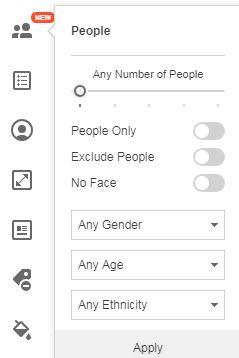 Deposit Photos filters