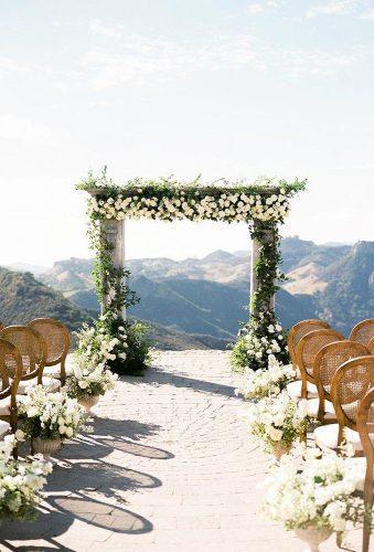 rustic wedding venues mountain ceremony Jeremy Chou Photography