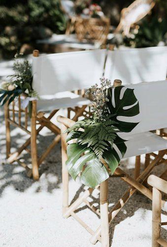 tropical wedding decor white chair decor carlytiaphotography