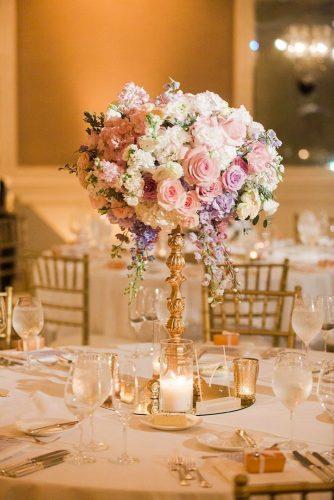 luxury wedding decor ideas tender centerpiece Valorie Darling Photography