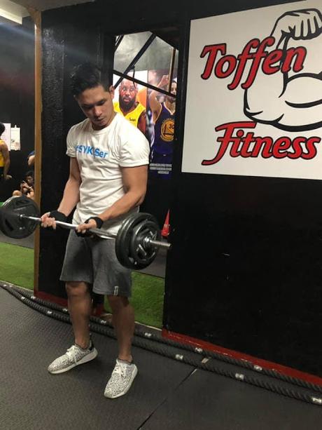 JM Lagumbay at Toffen Fitness