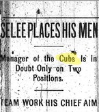 This day in baseball: The “Cubs” in print