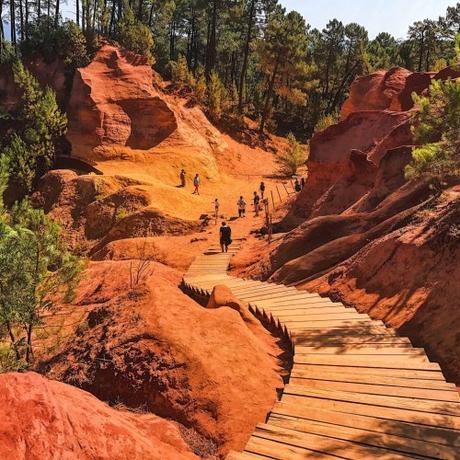 The Color of Roussillon, France