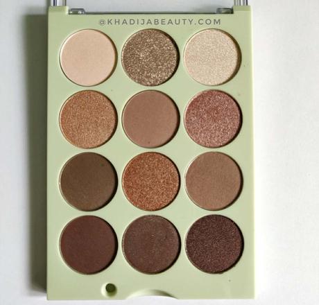 Pixi Eye reflection shadow palette review & swatches | Natural beauty| Reflex light Pixi Eye reflection shadow palette