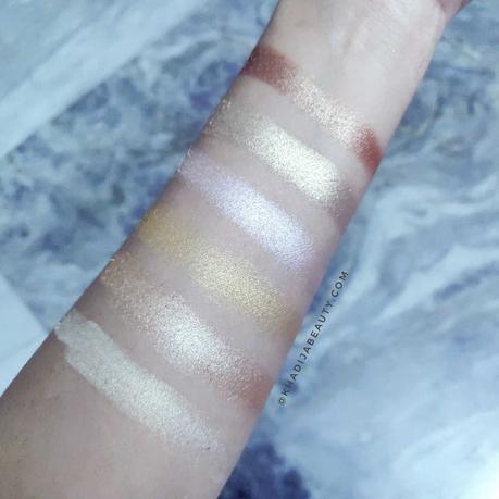 Pixi Eye reflection shadow palette review & swatches | Natural beauty| Reflex light Pixi Eye reflection shadow palette