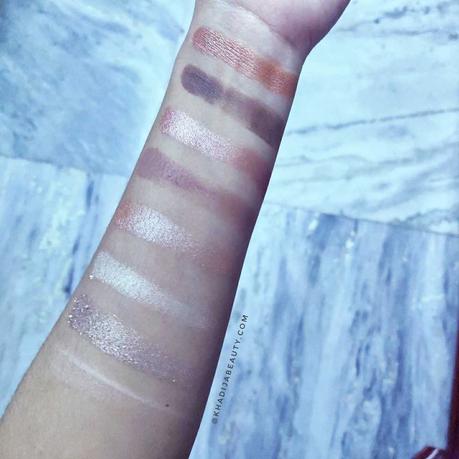 Pixi Eye reflection shadow palette review & swatches | Natural beauty| Reflex light Pixi Eye reflection shadow palette