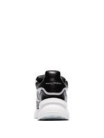 Soul To Sole: Alexander McQueen Black Contrast Trim Chunky Leather Low-Top Sneaker Soul To Sole: Alexander McQueen Black Contrast Trim Chunky Leather Low-Top Sneaker
