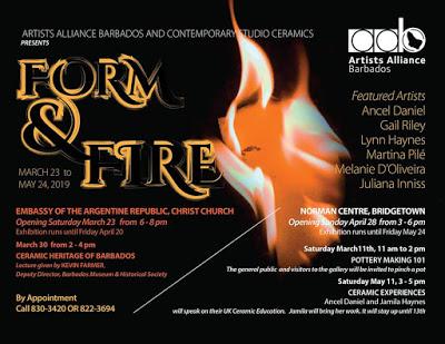 Form & Fire Ceramic Exhibition, Barbados