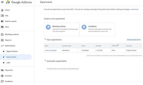Adsense Features You Are Probably Not Utilizing - Experiments