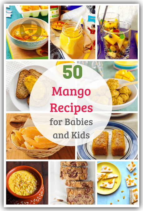 It's the season for mangoes! Enjoy the king of fruits with your family by trying out these 50 healthy mango recipes for babies and kids of all ages.