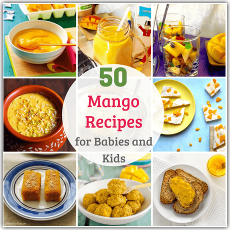 It's the season for mangoes! Enjoy the king of fruits with your family by trying out these 50 healthy mango recipes for babies and kids of all ages.