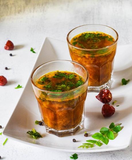 Pepper Cumin Rasam Recipe, Milagu Jeera Rasam