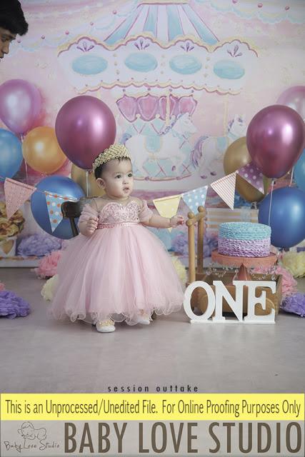 Stella's Pre-Birthday Photoshoot with Baby Love Studio - Unedited