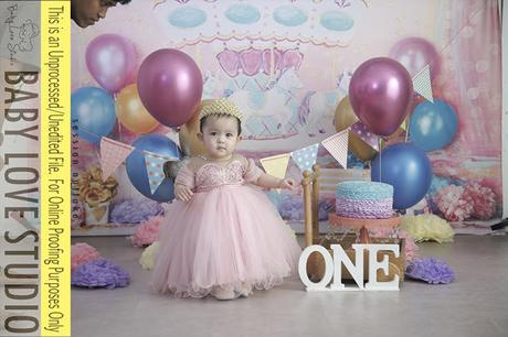 Stella's Pre-Birthday Photoshoot with Baby Love Studio - Unedited