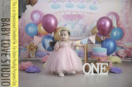 Stella's Pre-Birthday Photoshoot with Baby Love Studio - Unedited