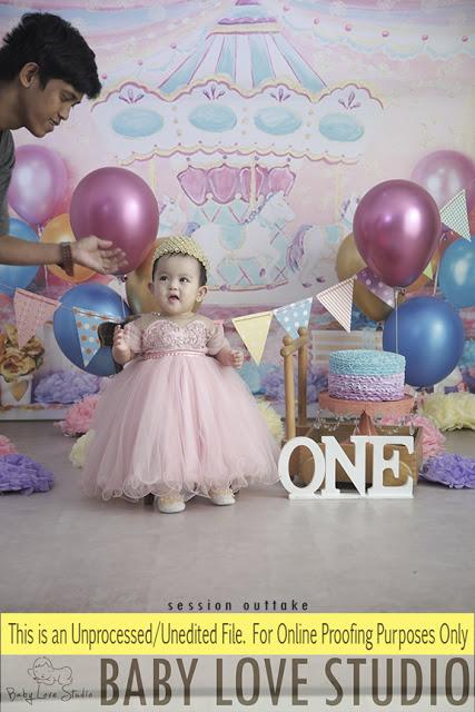 Stella's Pre-Birthday Photoshoot with Baby Love Studio - Unedited