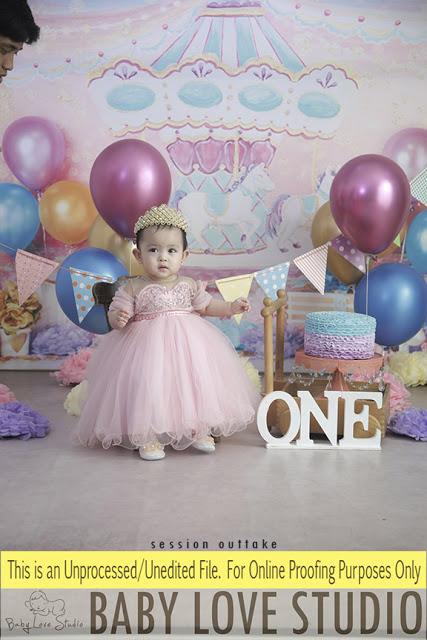 Stella's Pre-Birthday Photoshoot with Baby Love Studio - Unedited