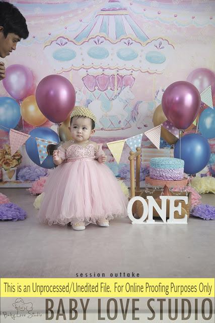 Stella's Pre-Birthday Photoshoot with Baby Love Studio - Unedited