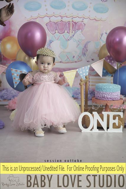 Stella's Pre-Birthday Photoshoot with Baby Love Studio - Unedited