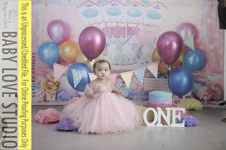 Stella's Pre-Birthday Photoshoot with Baby Love Studio - Unedited