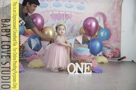 Stella's Pre-Birthday Photoshoot with Baby Love Studio - Unedited